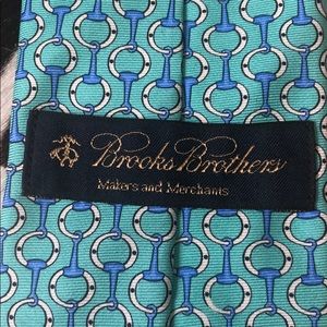 Brooks Brothers Blue blue 💯 % silk tie.